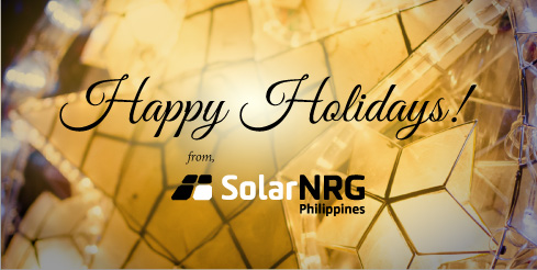Happy Holidays from SolarNRG Philippines!